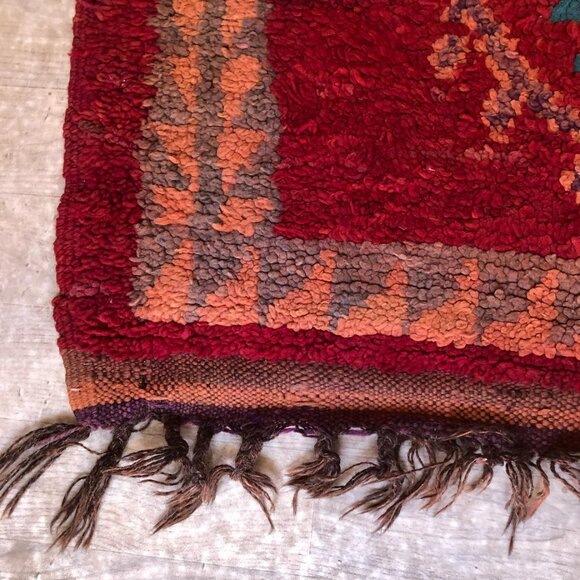 Vintage Berber Runner from the 1990s - Handwoven carpet - Rug - 11.11x3.3ft - Picture 4 of 6